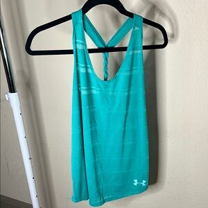 Under Armour teal green tank top - small